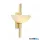 ALADDIN 91342-1SB Lux&Belle 1LT Wall Light- Satin Brass Metal&Opal White Glass