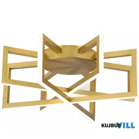 ALADDIN 91410-450GO Lux&Belle LED Flush-Brushed Gold Metal