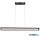 ALADDIN 91411BK Lux&Belle LED Bar Pendant-Brushed Black Metal