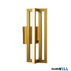 ALADDIN 91412GO Lux&Belle LED Wall Light-Brushed Gold Metal