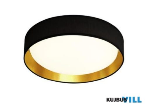 ALADDIN 9371-50BGO Gianna LED Flush -Black/Gold Shade > Acrylic Diffuser