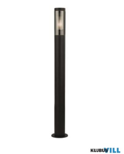 ALADDIN 93901-900BK Batton 900mm Outdoor Post - Black > Smoked Diffuser, IP44
