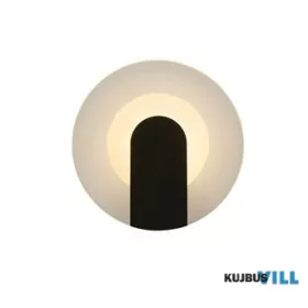 ALADDIN 95410BK Target LED Wall Light, Sand Black Metal