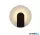 ALADDIN 95410BK Target LED Wall Light, Sand Black Metal