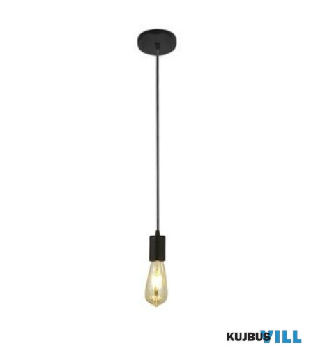 ALADDIN 9661BK Squiggle Pendant - Black Metal > Cables