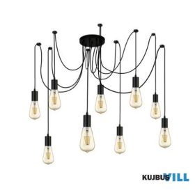 ALADDIN 9669-9BK Squiggle Függeszték