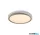 ALADDIN 98900-40WH Galactic Round LED Flush - White & Gold