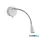 ALADDIN 9917WH Flexy LED Adjustable Wall Light -Chrome & White Metal