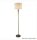 ALADDIN EU1012AB Oscar Floor Lamp - Antique Brass > Linen Shade