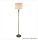 ALADDIN EU1012AB Oscar Floor Lamp - Antique Brass > Linen Shade