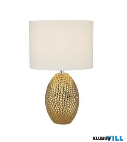 ALADDIN EU1034-1GO Nadine Table Lamp - Gold Ceramic > Cream Shade