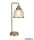 ALADDIN EU1351-1AB Bistro II Table Lamp - Antique Brass > Holophane Glass