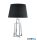 ALADDIN EU1533CC-1 York Table Lamp - Chrome Base > Black Tapered Shade