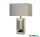 ALADDIN EU16110 Megan 1Lt Table Lamp, Mirror