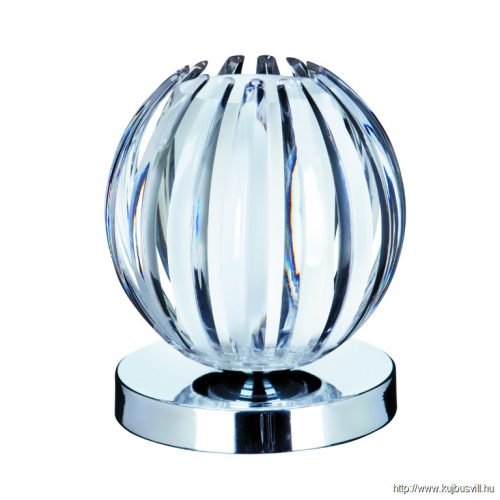ALADDIN EU1811CL Claw Touch Table Lamp - Acrylic, Frosted Glass > Chrome