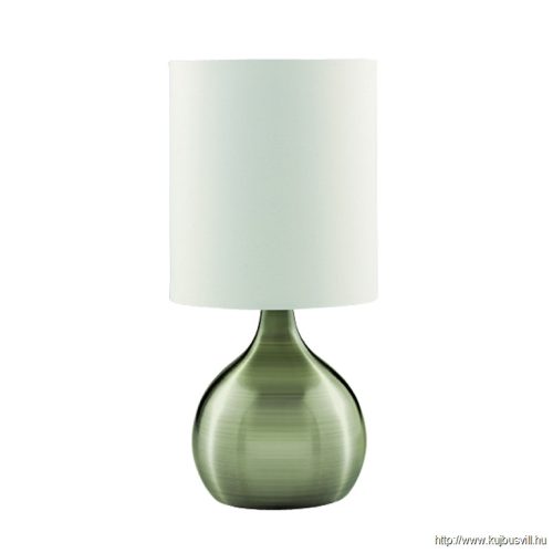 ALADDIN EU3923AB Touch Table Lamp - Antique Brass Base > Fabric Shade