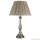 ALADDIN EU4023AB Flemish Table Lamp - Antique Brass Spindle > Pleated Shade