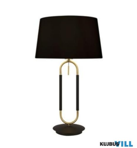 ALADDIN EU41431SB Jazz Table Lamp - Satin Brass, Black > Black Velvet Shade
