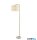 ALADDIN EU5024GO Gallow Floor Lamp - Gold Metal, Marble Base > Fabric Shade