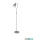 ALADDIN EU5026SN Adjustable Floor Lamp, Satin Nickel
