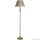 ALADDIN EU5029AB Flemish Floor Lamp - Antique Brass > Mink Pleated Shade