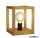 ALADDIN EU54742-1NA Square Table Lamp - Wood > Metal