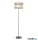 ALADDIN EU55626CP Swizzle 1Lt Floor Lamp, Gold Metal with Champagne Rods