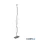 ALADDIN EU5679CC Platt LED Wave Floor Lamp - Chrome & Opal