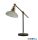 ALADDIN EU60020BK x Berwick Table Lamp - Black > Brass with Clear Ribbed Glass