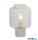 ALADDIN EU60245 Vessel Table Lamp - Terrazzo Base With Glass Shade
