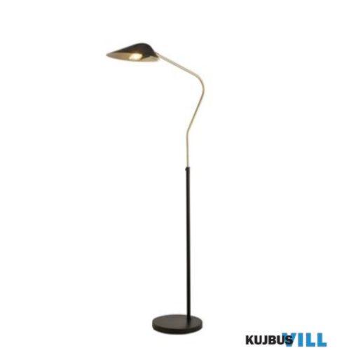 ALADDIN EU60420BK x Swan Floor Lamp - Black/Gold