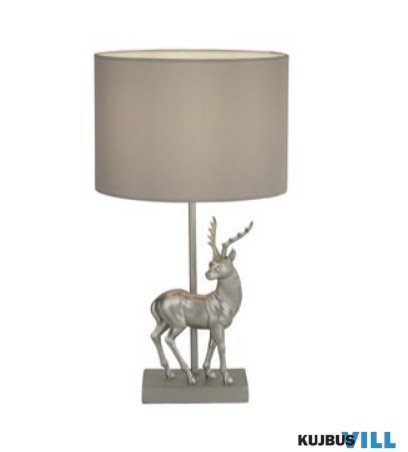 ALADDIN EU60436SI Stag Table Lamp - Silver