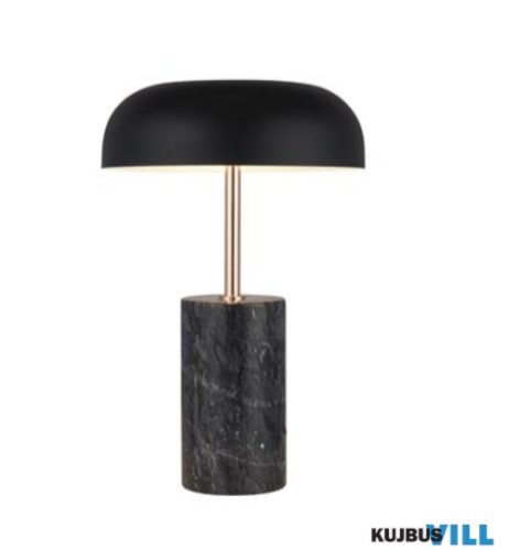 ALADDIN EU60709BK x Frankfurt Table Lamp - Black Marble