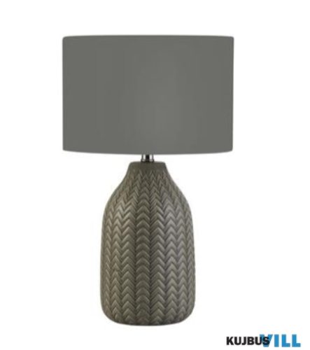 ALADDIN EU60803GY x Paramount Table Lamp - Grey Ceramic