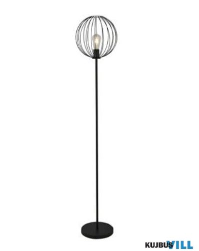 ALADDIN EU60832BK Rondo Floor Lamp - Black Wire Frame