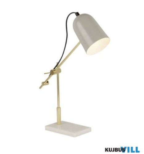 ALADDIN EU60880GY x Odyssey Table Lamp - Grey, Gold > Marble