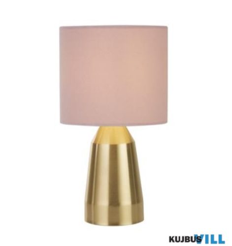 ALADDIN EU60967 Hollis Table Lamp - Gold With Blush Shade