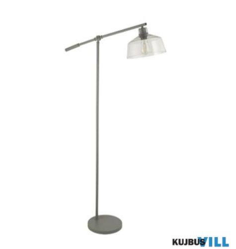 ALADDIN EU60998GY x Canterbury Floor Lamp - Clear Glass > Grey Task