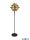 ALADDIN EU6359BG Hive 5Lt LED Floor Lamp - Black Metal > Gold Leaf