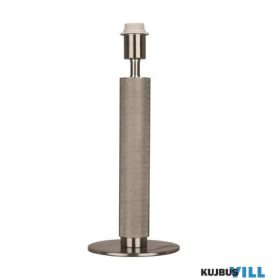  ALADDIN EU65721SI Base Only - London Table Lamp - Knurled Silver
