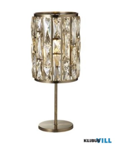 ALADDIN EU6584AB Bijou Table Lamp - Antique Brass > Champagne Glass