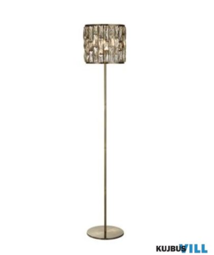 ALADDIN EU6589AB Bijou Floor Lamp - Antique Brass > Champagne Glass
