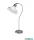 ALADDIN EU7180SS Bistro III Table Lamp -Satin Silver & Holphane Style Glass