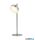 ALADDIN EU7451-1SS Tully Table Lamp - Satin Silver Metal > Frosted Shade