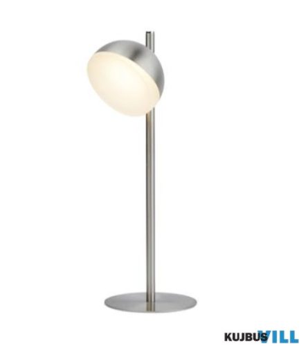 ALADDIN EU7451-1SS Tully Table Lamp - Satin Silver Metal > Frosted Shade