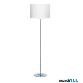   ALADDIN EU7550CC Carter Floor Lamp - Chrome Base & Fabric Shade
