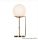 ALADDIN EU8092AB Sphere Table Lamp - Antique Brass > Opal Glass Shade