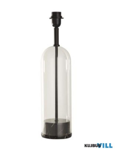 ALADDIN EU81711BK Oxford Table Lamp Base - Glass, Black Metal > Marble