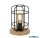 ALADDIN EU81951-1BK Vision Cage Table Lamp - Matt Black > Wood