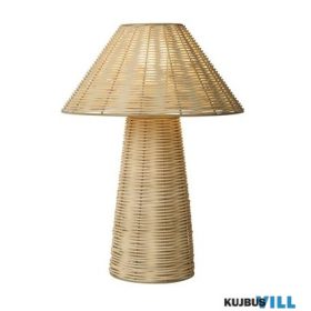 ALADDIN EU83520 Tulum 1Lt Table Lamp, Rattan